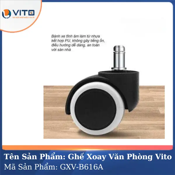 Ghế xoay văn phòng Vito GXV-B616A