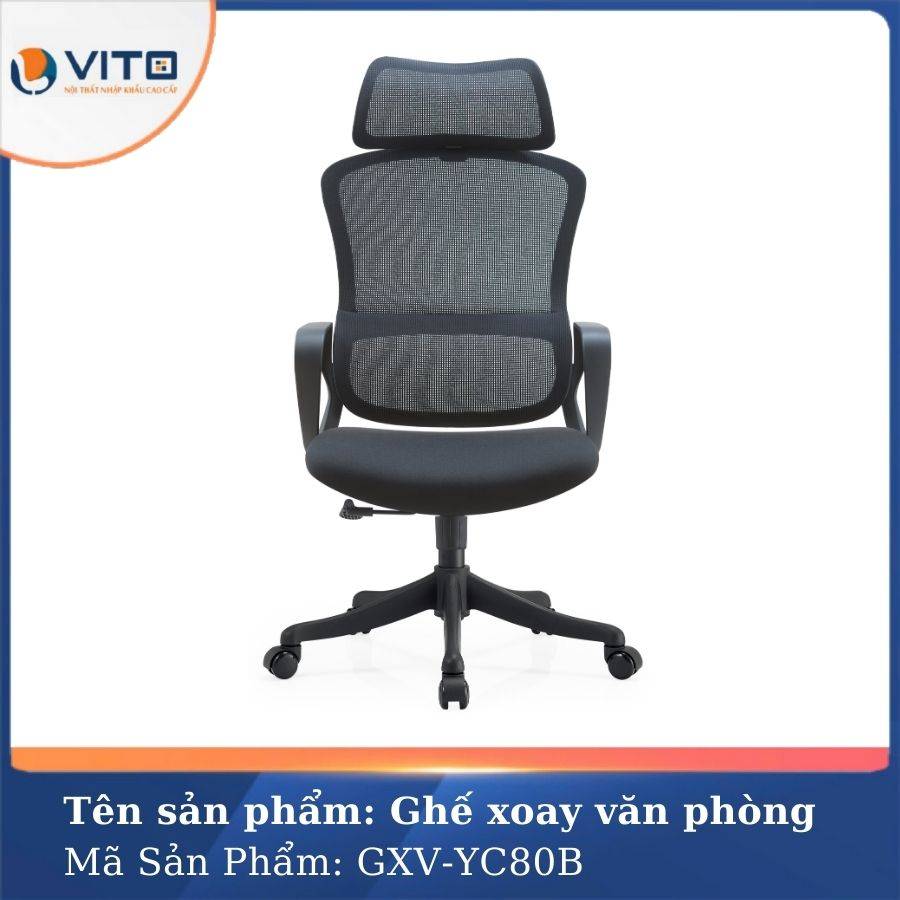 Ghế xoay văn phòng Vito GXV-YC80B