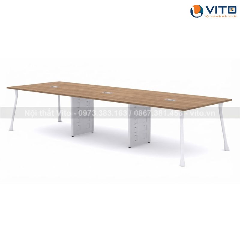 BÀN HỌP VĂN PHÒNG CHÂN MÓNG NGỰA BHV-MN6D Bàn họp văn phòng chân móng ngựa BHV-MN6D - Ảnh 2