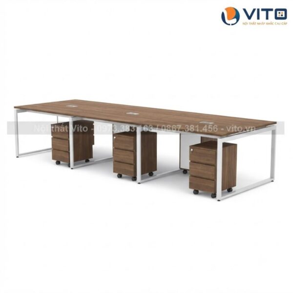 BÀN HỌP VĂN PHÒNG CHÂN CHỮ U BHV-U6D ban hop vito chan chu u u6d 1