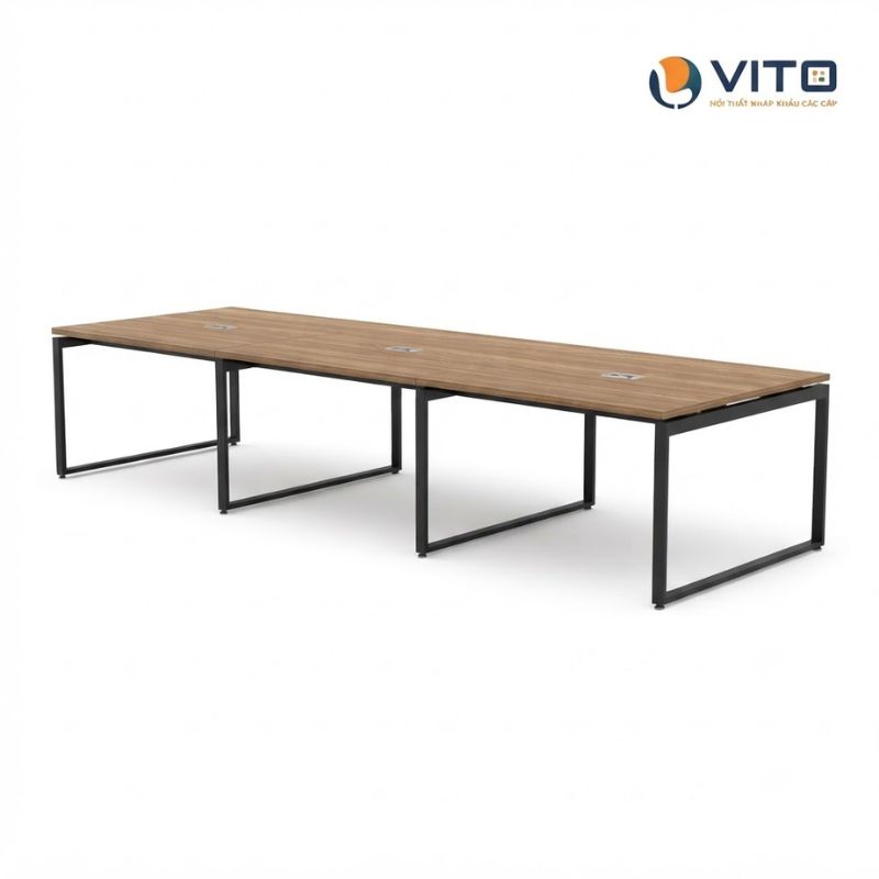 Bàn họp văn phòng chân chữ U BHV-U6D