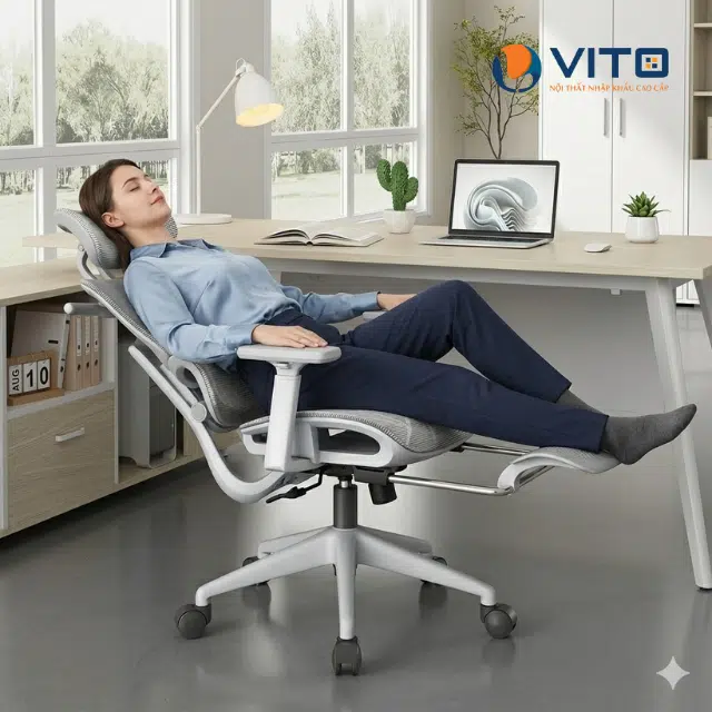 Ghế giảm nguy cơ đau đầu gối hỗ trợ tư thế ngồi