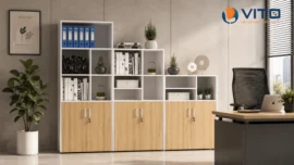 Kệ văn phòng đẹp cho không gian làm việc