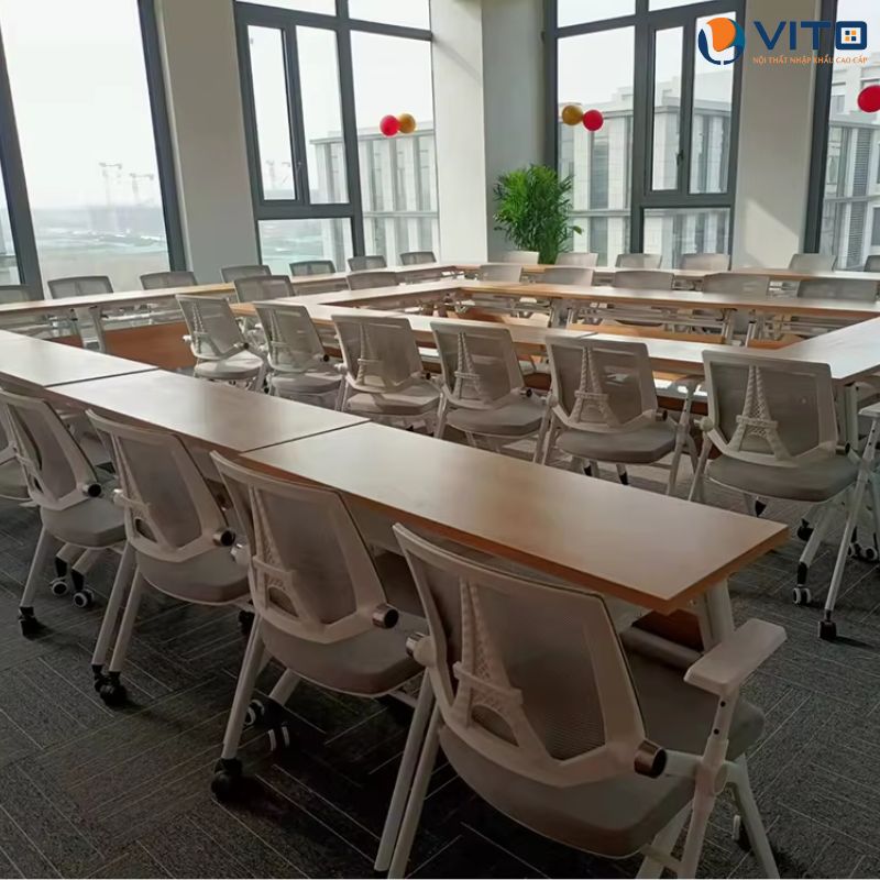 GHẾ TRAINING LIỀN BÀN VITO GTV-BG-814B-1 Ghế training liền bàn Vito GTV-BG-814B-1 - Ảnh 4