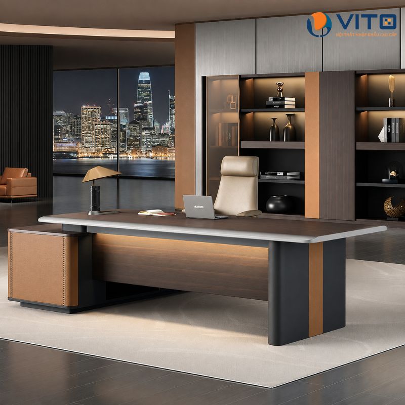 Bàn lãnh đạo nhập khẩu Vito Kenda MK2618