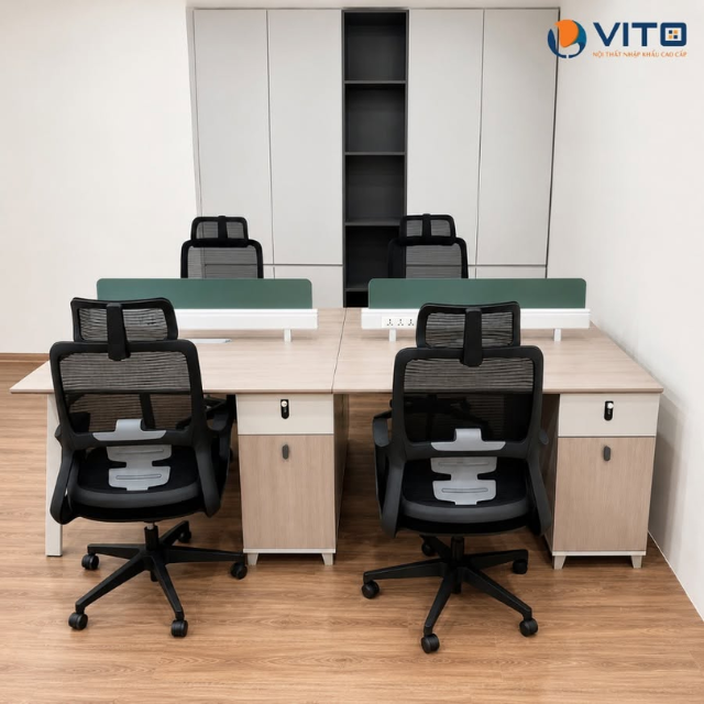 HƯỚNG DẪN CÁCH BỐ TRÍ VĂN PHÒNG LÀM VIỆC NHỎ, TỐI ƯU KHÔNG GIAN Bố trí văn phòng làm việc nhỏ với kệ lưu trữ thông minh