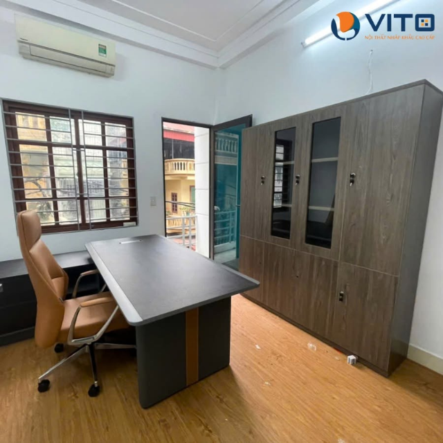 HƯỚNG DẪN CÁCH BỐ TRÍ VĂN PHÒNG LÀM VIỆC NHỎ, TỐI ƯU KHÔNG GIAN Bố trí văn phòng làm việc nhỏ với góc làm việc tiện nghi