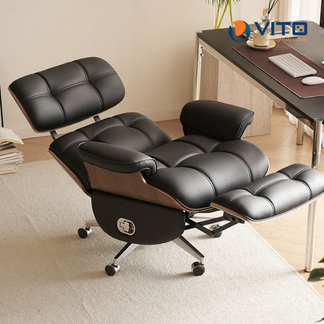 TOP MẪU GHẾ GIÁM ĐỐC NGẢ LƯNG CAO CẤP, ÊM ÁI VÀ TIỆN NGHI Ghế giám đốc ngả lưng thiết kế bề thế cho phòng giám đốc
