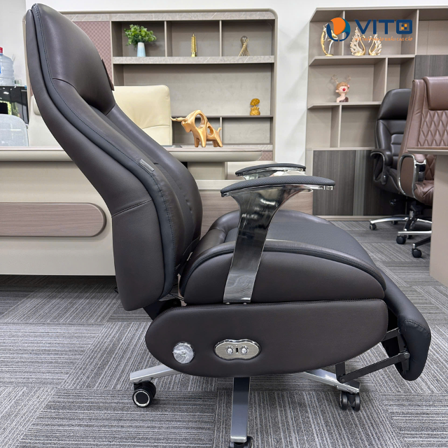 TOP MẪU GHẾ GIÁM ĐỐC NGẢ LƯNG CAO CẤP, ÊM ÁI VÀ TIỆN NGHI Ghế giám đốc ngả lưng có chức năng massage tiện nghi